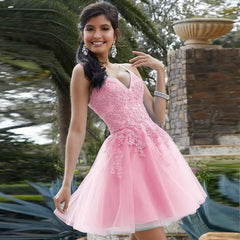 Sexy Bomaris Light Blue Homecoming Dresses Spaghetti Straps Lace Beading Girls Sweet Graduation Gowns Short Prom Party Vestidos