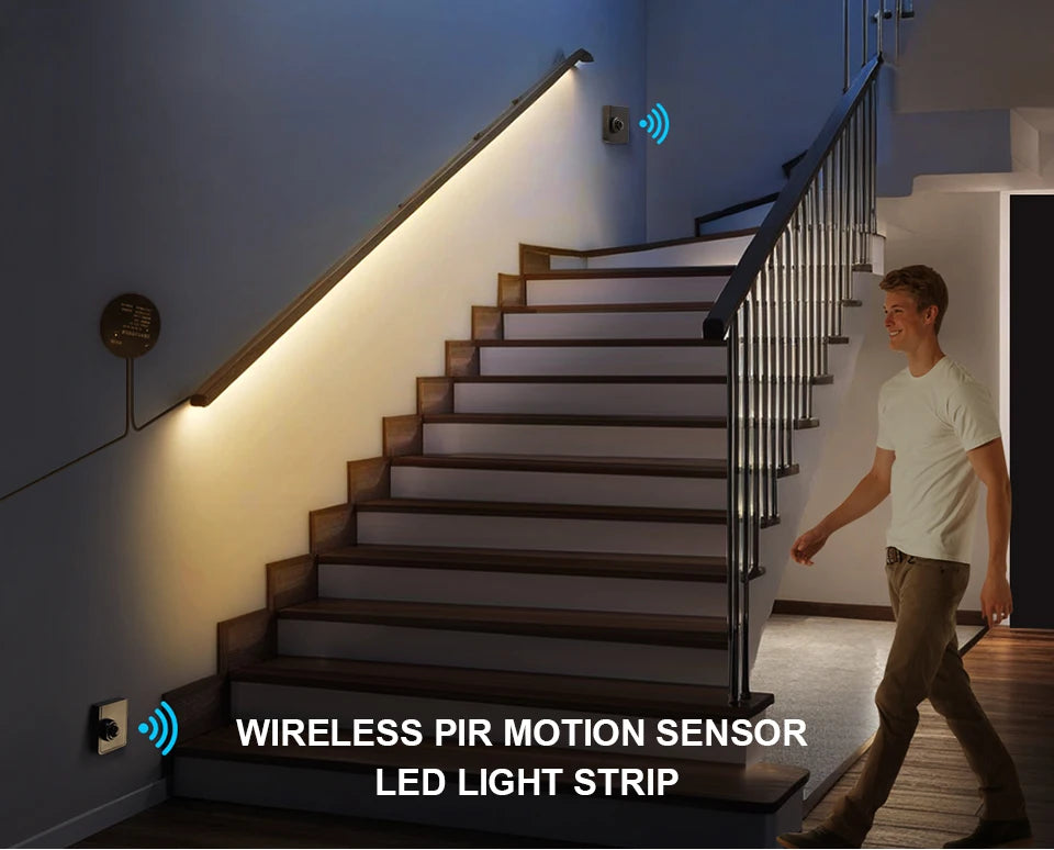 Showlu Smart General LED bed frame strip with customizable lighting, mounted along the bed frame for ambient illumination.