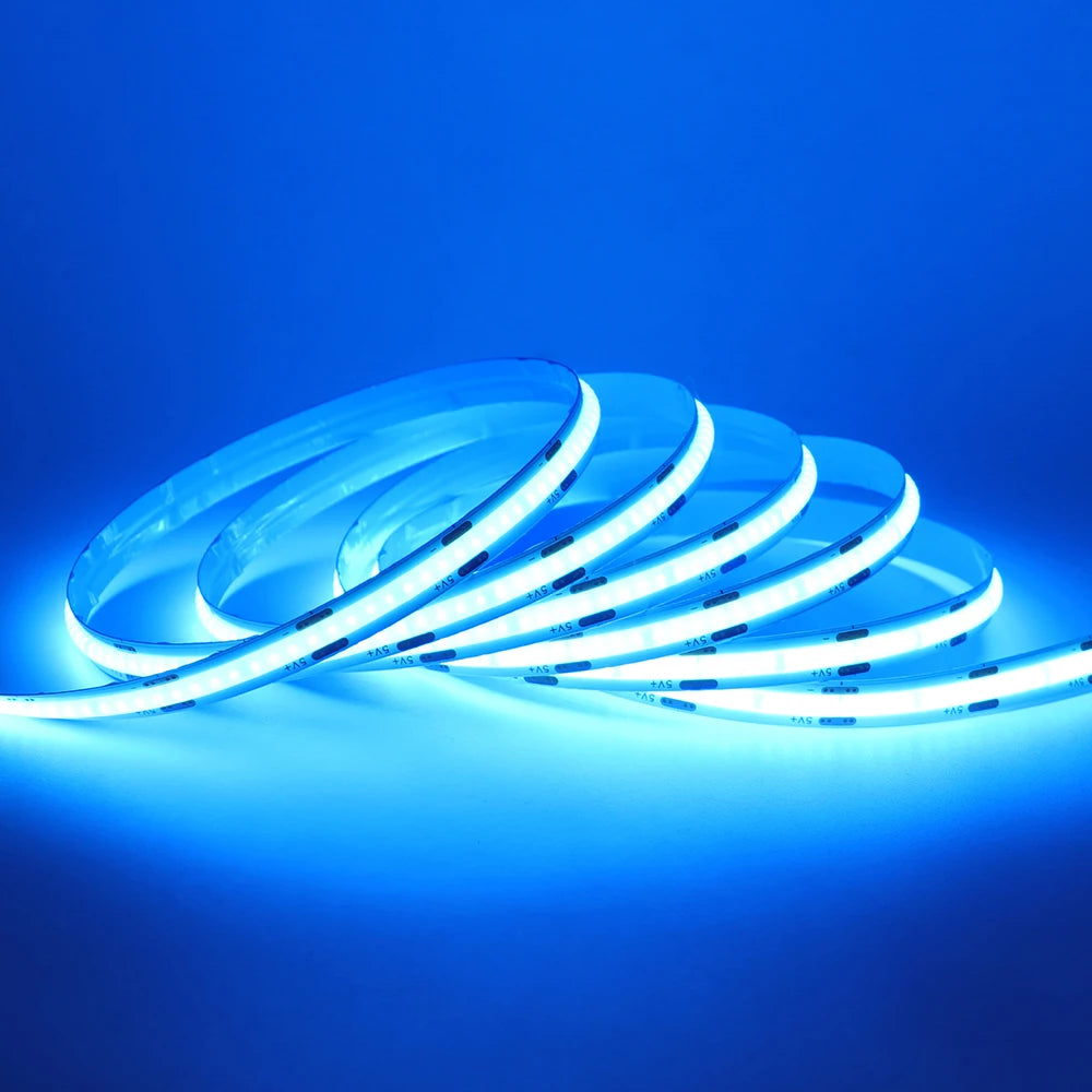 Showlu Smart Motion Sensor LED Strip Light with USB power, flexible 5V LED strip for automatic lighting activation