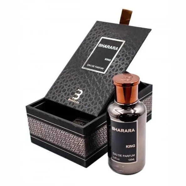 Men's Musk Perfume by DJBS, 100ml citrus floral fragrance bottle with sleek design, long-lasting scent.