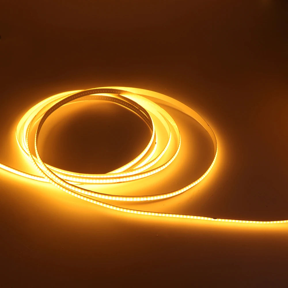 Showlu Smart General motion sensor LED strip light with 5V USB connection, illuminated with adjustable brightness and sleek design