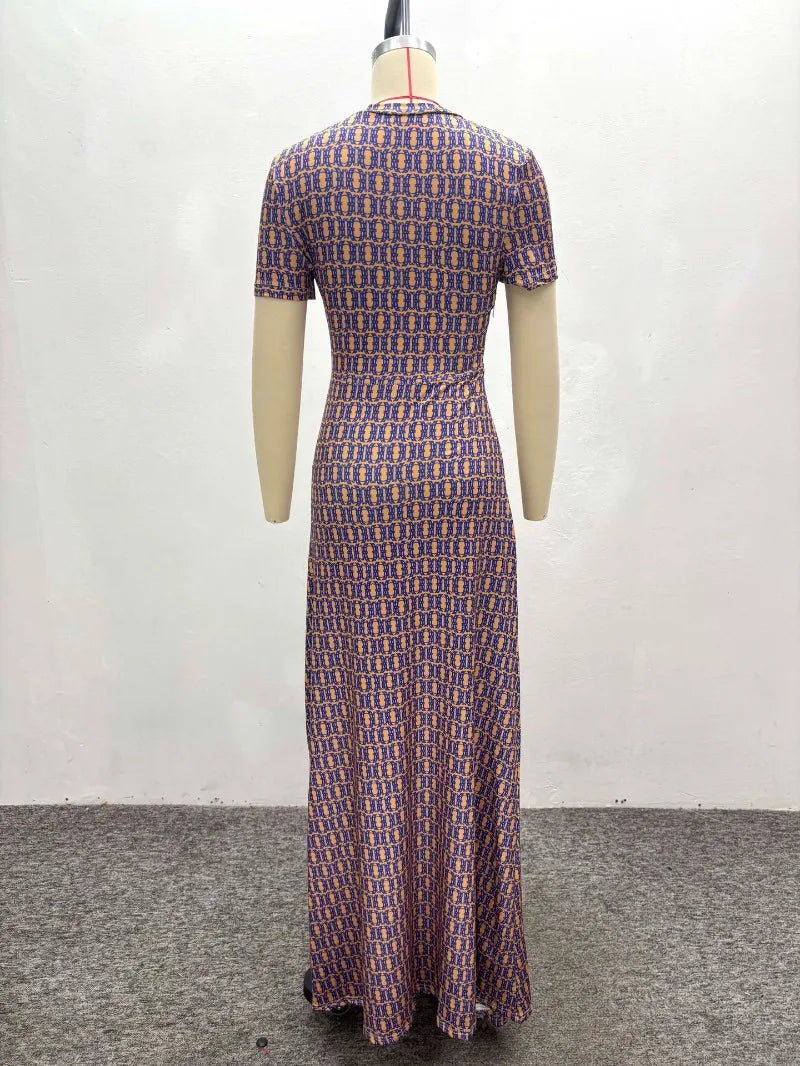 African plus size women's mermaid dress by Showlu Fashion, elegant short sleeve corset gown with ruched details, perfect for formal events.