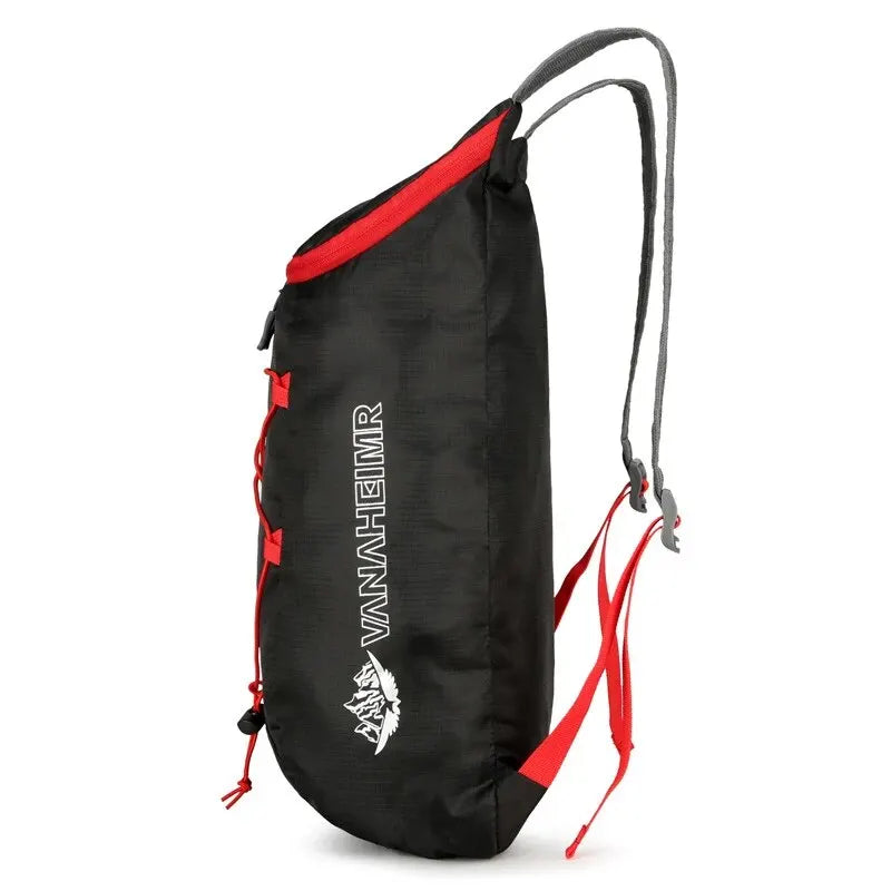 Lightweight waterproof nylon outdoor folding backpack by Showlu Fashion Store, suitable for camping, hiking, and travel activities.