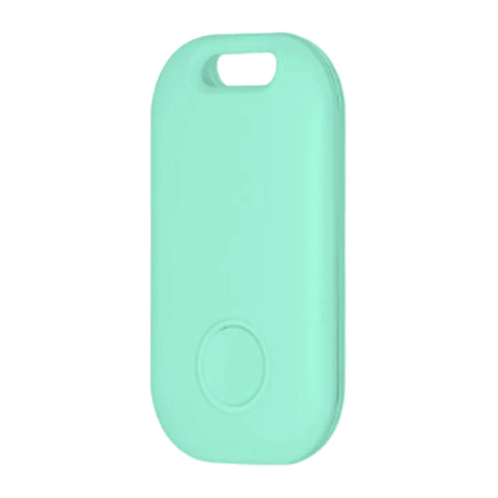 Showlu Smart GPS Tracker with Bluetooth, MFi certified anti-lost locator in compact design, ideal for keychains and personal items.