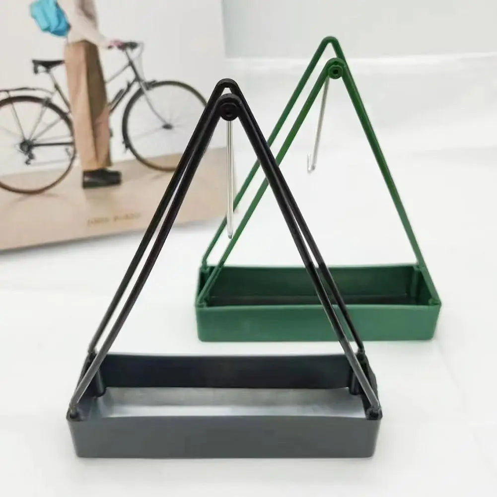Plastic mosquito coil holder and incense burner frame, modern design for household bedroom insect repellent and incense use.