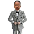 2 Piece Boy Suit Wedding Tuxedo Kids Jacket Pants Slim Fit Custom Clothes Luxury Kids Blazer Set 2 - 16 Years Old