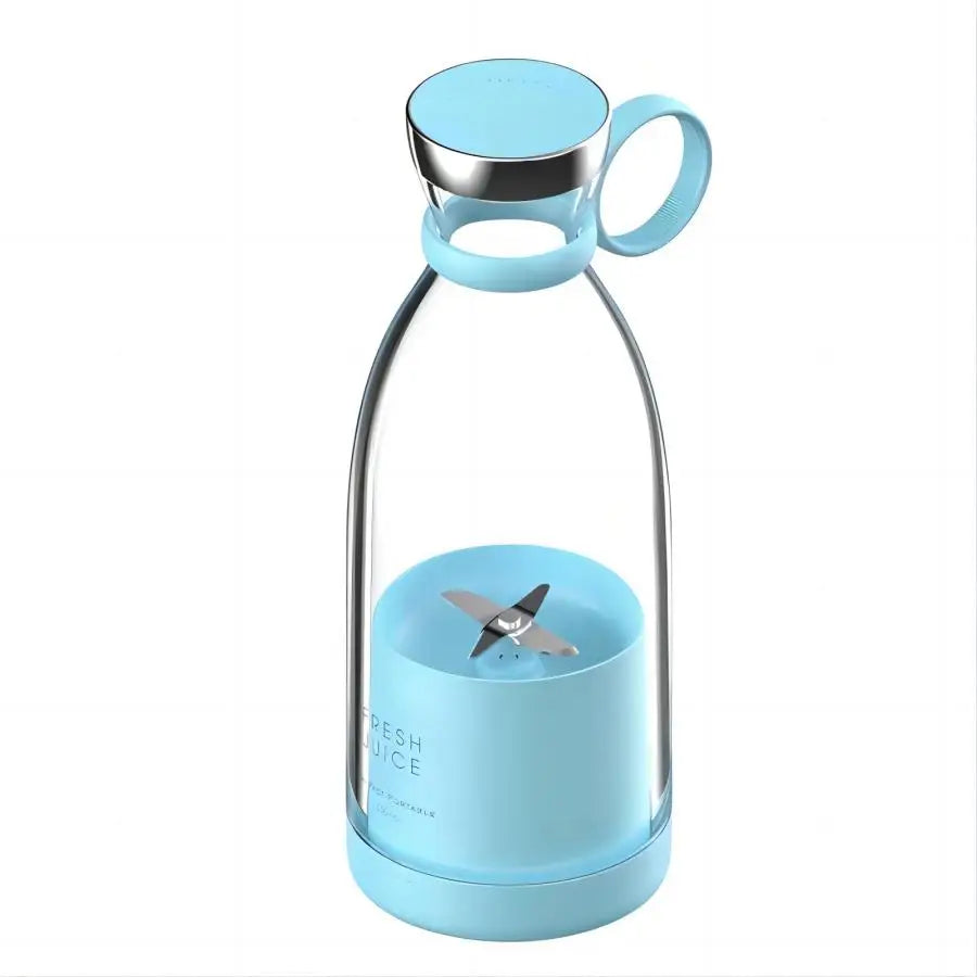 Portable Zoeydam electric juicer and mini blender in 350ml size, USB rechargeable for making shakes and smoothies on the go.