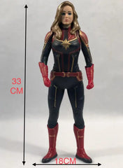 Limit Cheap Sale Super Hero BJD Joints Moveable Darkseid Spiderman Ironman Venom Batman Superman Hulk Figure Toys 33cm
