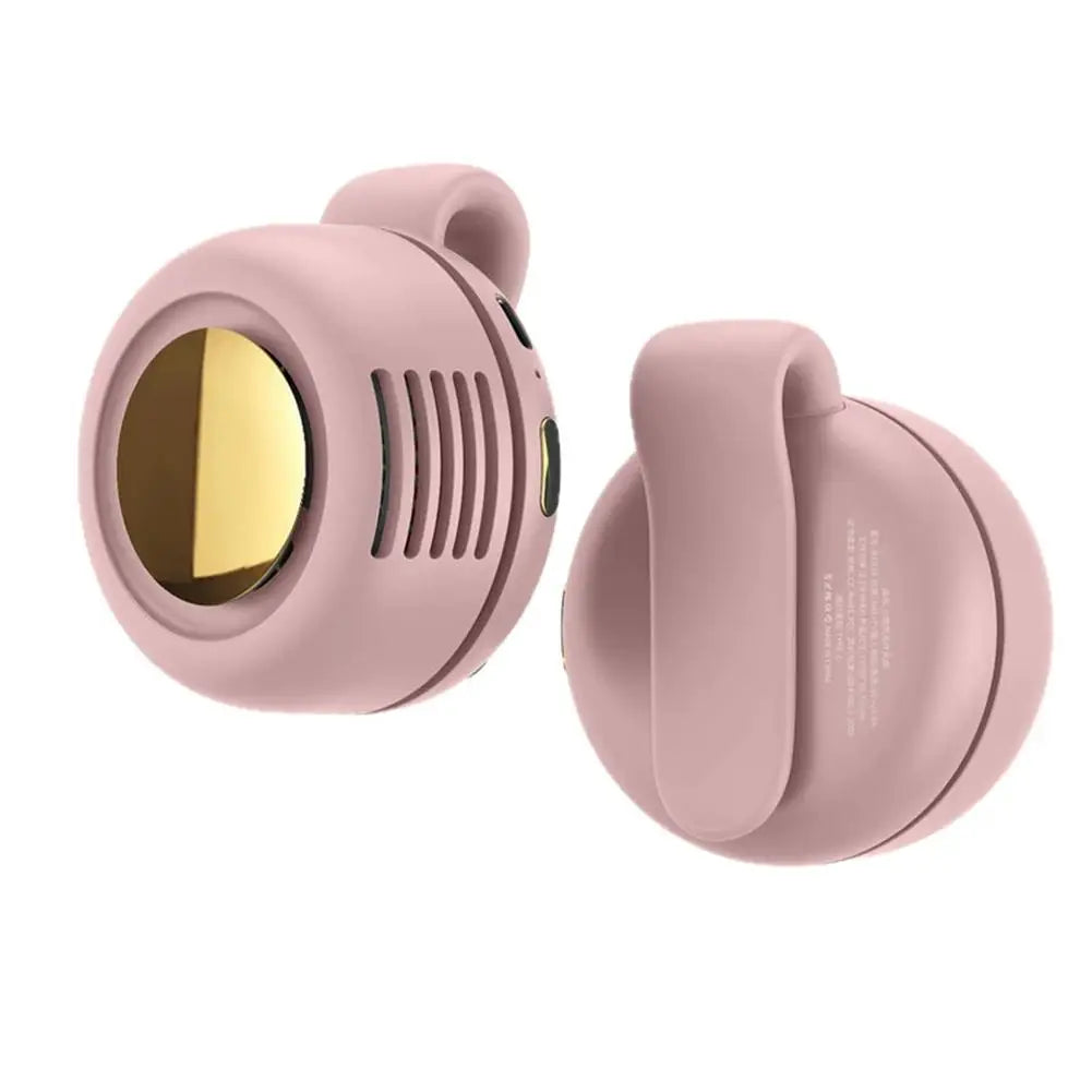 Showlu Smart General portable USB clip fan with 60-blade design, compact and lightweight for personal cooling.