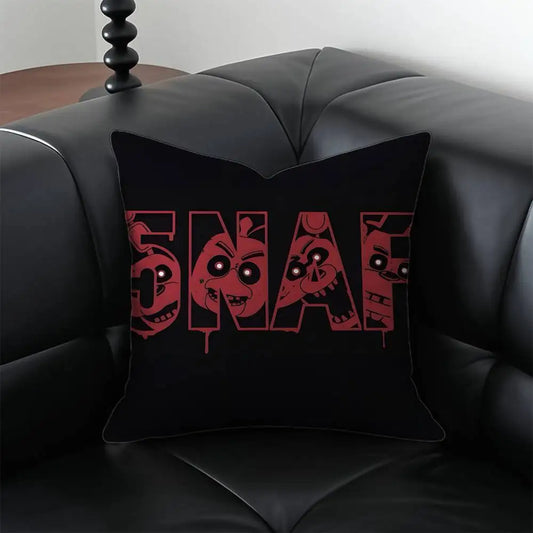 F-Five-Nights-At-Freddys F-Fnaf Anime Pillow Case Skin-Friendly And Comfortable Fabric Pillowcase Lnvisible Lilky Zipper