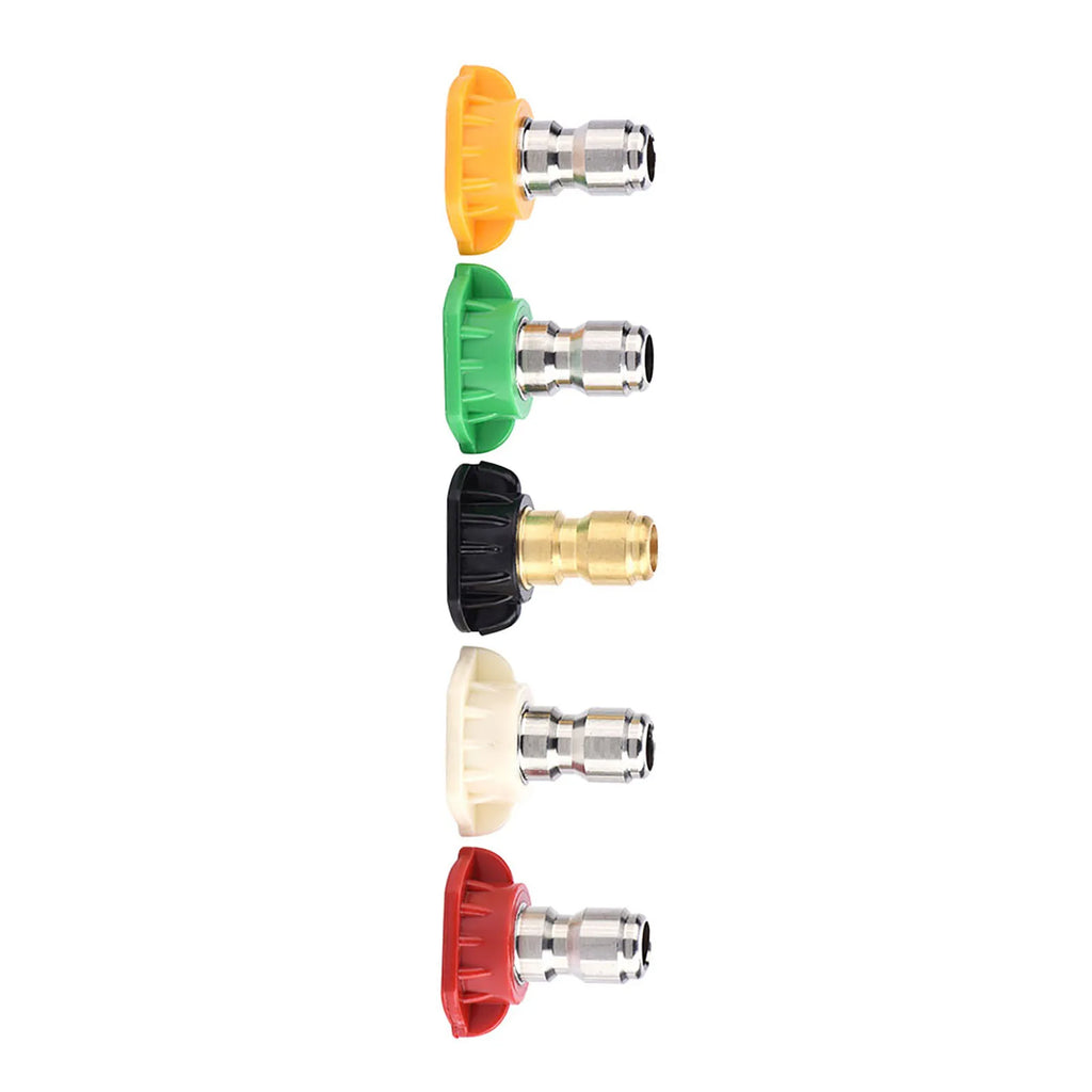 Showlu Smart General 5-pack pressure washer nozzle set with different spray tips for versatile cleaning tasks.