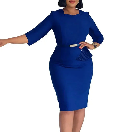 African Dresses For Women 2025 Dashiki Bodycon African Dress African Clothes Fashion Elegant Dresses Ladies Africa Clothing