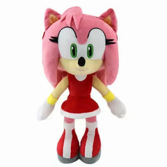 2025 HOT SALE 30CM High quality Sonic Plush Toy Sonic Knuckles Tails Cute Cartoon Soft Stuffed Doll Birthday Gift for Children/