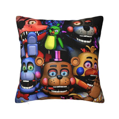 Five N Ights At Freddy's FNAF Square Pillowcase Pillow Cover Cushion Zip Decorative Comfort Throw Pillow For Home Sofa