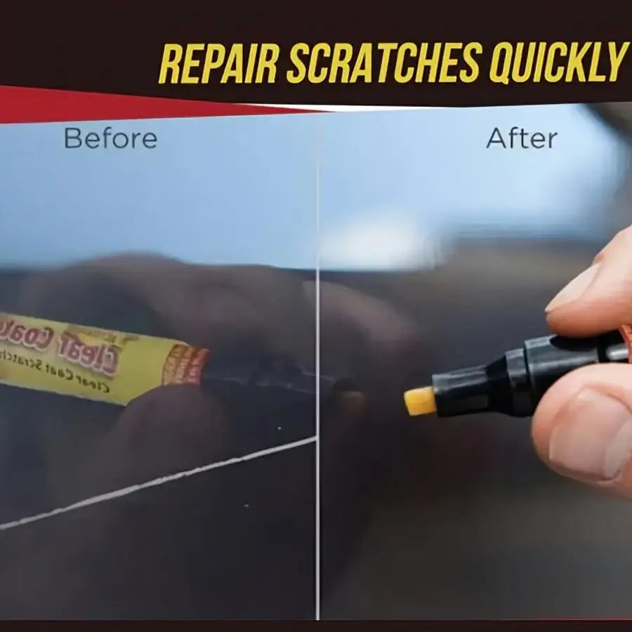 Showlu Smart General car scratch repair pen with clear coat for quick, easy scratch touch-up on vehicle surfaces.