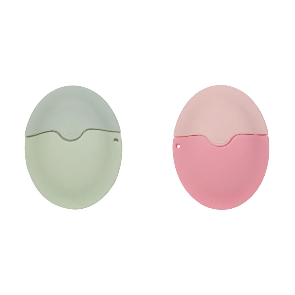 Showlu Fashion Store 55ML sunscreen applicator with refillable silicone roll-on sponge for easy travel suncream application