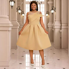 2024 New sexy sleeveless A-line dress Banquet party plus-size graduation party dress