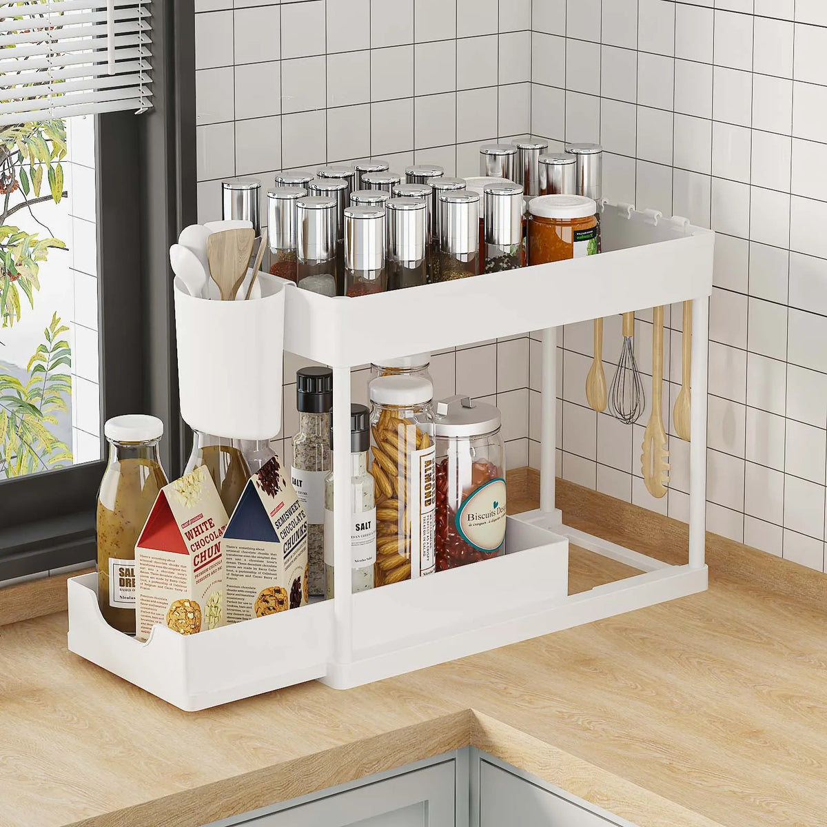 Under Sink Organizer Rack
