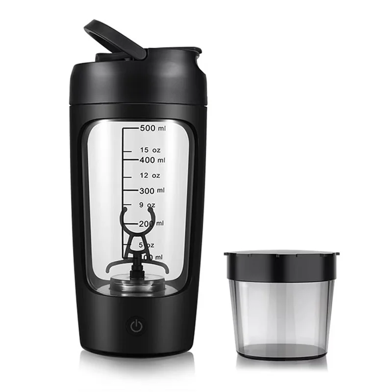 J1UL1N Electric Protein Shaker Bottle Portable 1200Mah Rechargeable Blender Cup Automatic Self Stirring Mug Mixing Cups