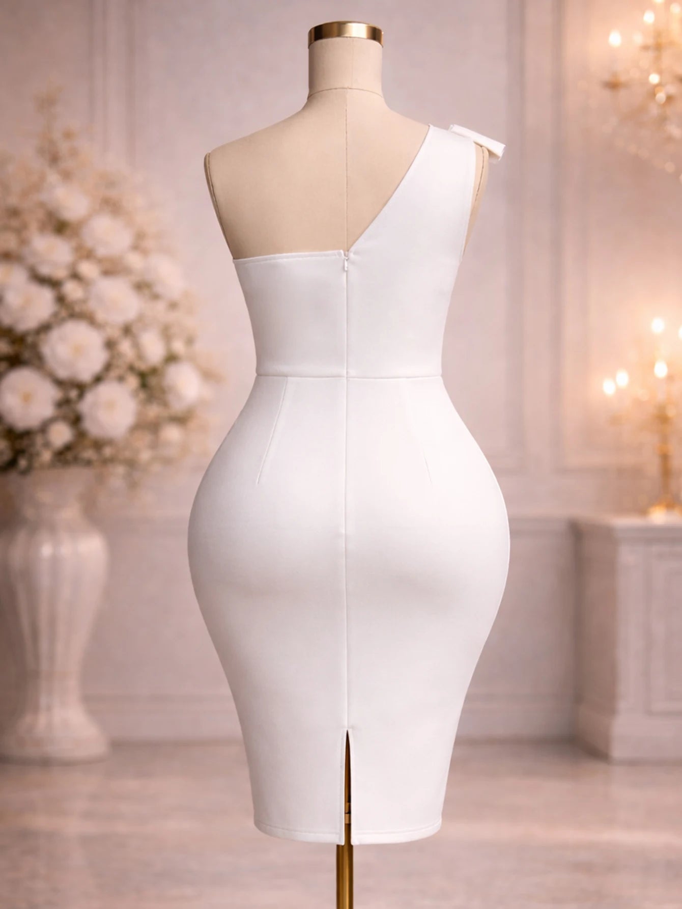 Sexy Strapless Bodycon Dress for Women Sleeveless Diamond Slim Formal Evening Party Wedding Bridesmaid Cocktail Dinner Occasion