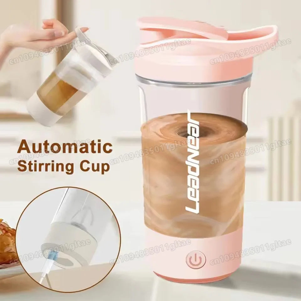 Electric Automatic Protein Shaker Bottle and Mixer Cup