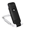 Showlu Smart General USB rechargeable amber book light with flexible arm and LED illumination for reading in low light.