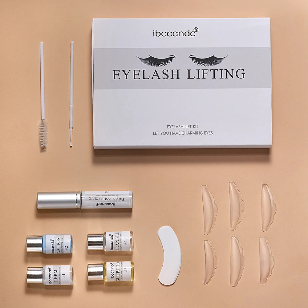 Showlu Smart General eyebrow lamination kit with tools and products for professional eyebrow styling and shaping.