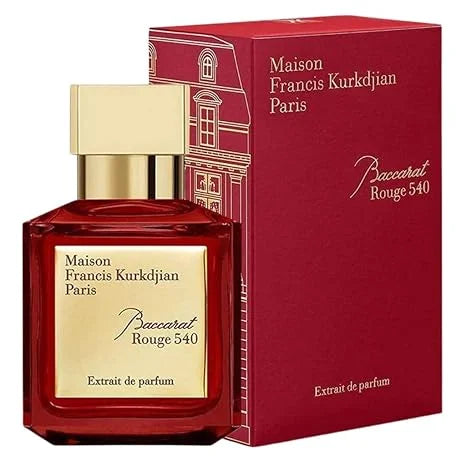 2.4Fl Oz 70 ML Original Arabian Women's Perfume Baccarat Rouge 540 Luxury Men's Cologne Lasting Floral Fragrance Body Spray Gift