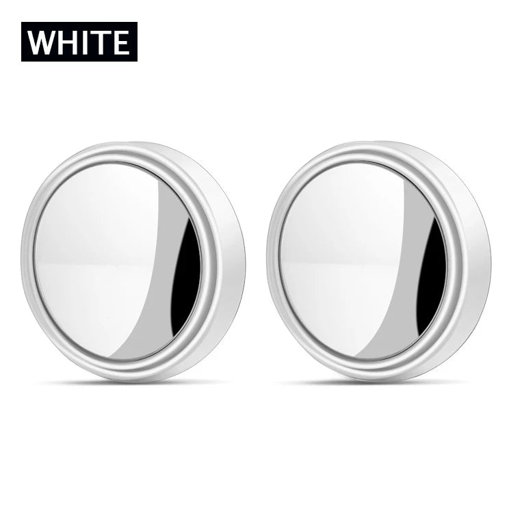 Showlu Smart General Car Blind Spot Mirror Pro showing its compact design attached to a vehicle side mirror.