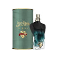 Unisex floral Jean Paul Gaultier Le Beau Le Parfum 125ml perfume bottle with sleek design and floral accents.