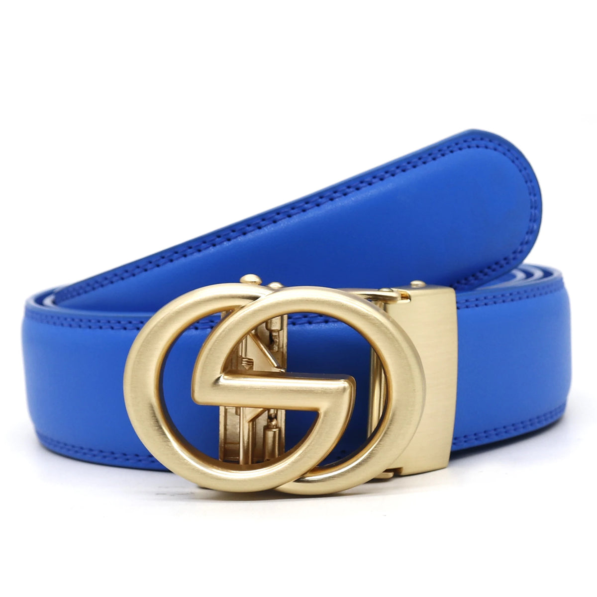 NEW Man Automatic Buckle Belt Casual Styish genuine Leather