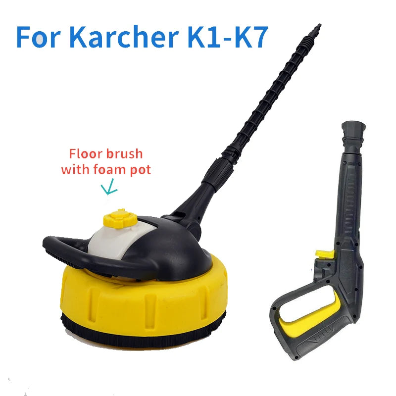Showlu Smart General 16-inch pressure washer surface cleaner with rotating jets for efficient outdoor cleaning.