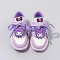 Sanrio Kuromi girls casual sneakers by SHOWLU FASHION STORE, breathable non-slip board shoes with cute Kuromi design.