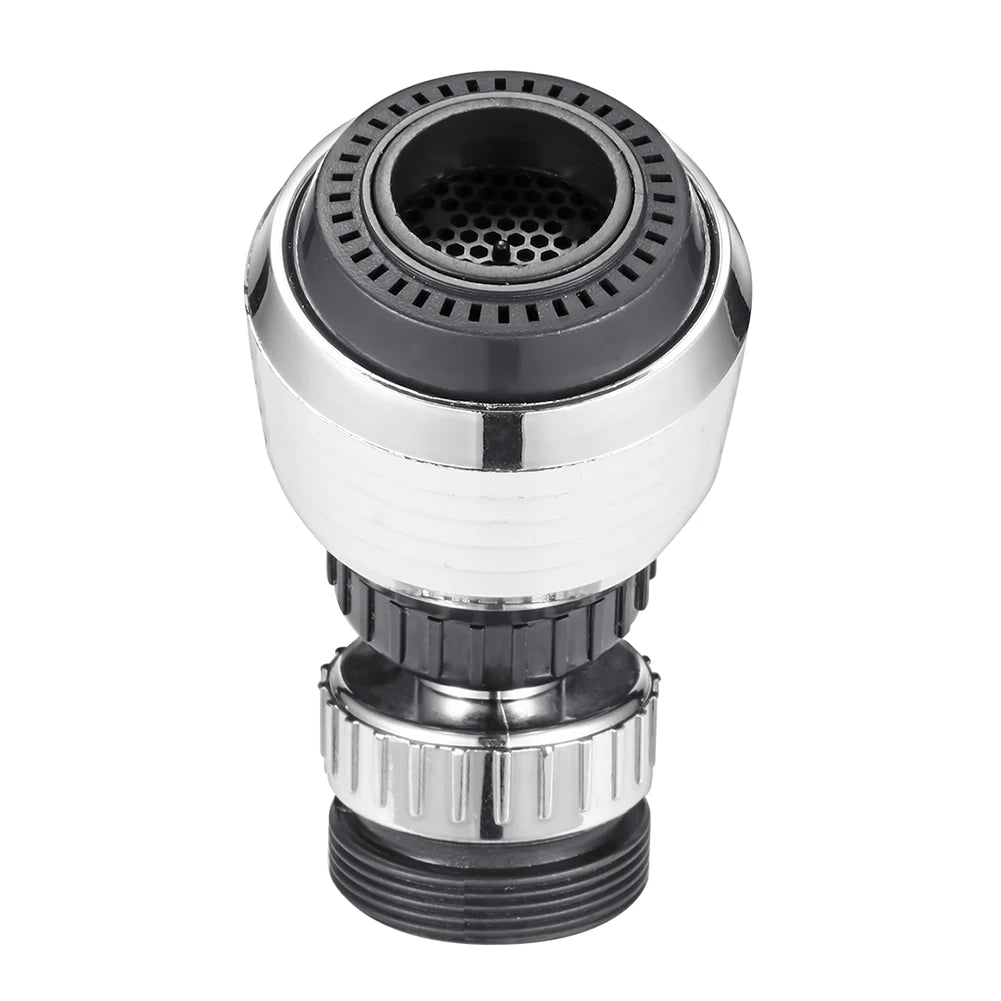 APWIKOGER 360° rotary faucet nozzle with anti-splash filter, suitable for kitchen taps, in a sleek modern design