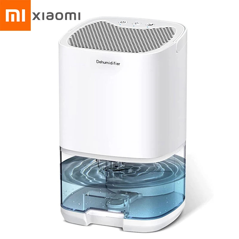 Xiaomi Mini Electric Dehumidifier Showlu Smart General with 1000ML capacity, compact design, and digital moisture control.