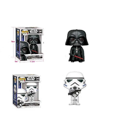 Bandai Elf Star Wars Star Wars New Classic Darth Vader Stormtrooper Logistics Action Painting Toy decorations Decorate children