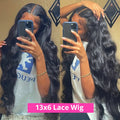 Body Wave Human Hair Wigs For Black Women 40 Inch Lace Front Human Hair Wig Brazilian Pre Plucked 13x4 13x6 Hd Lace Frontal Wig