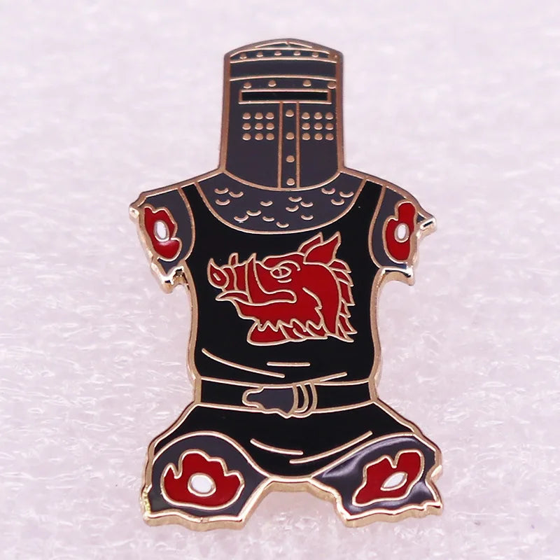 SHOWLU FASHION STORE PINSALOT Knight Bus enamel pin featuring a triple-decker magic bus on a lapel pin design