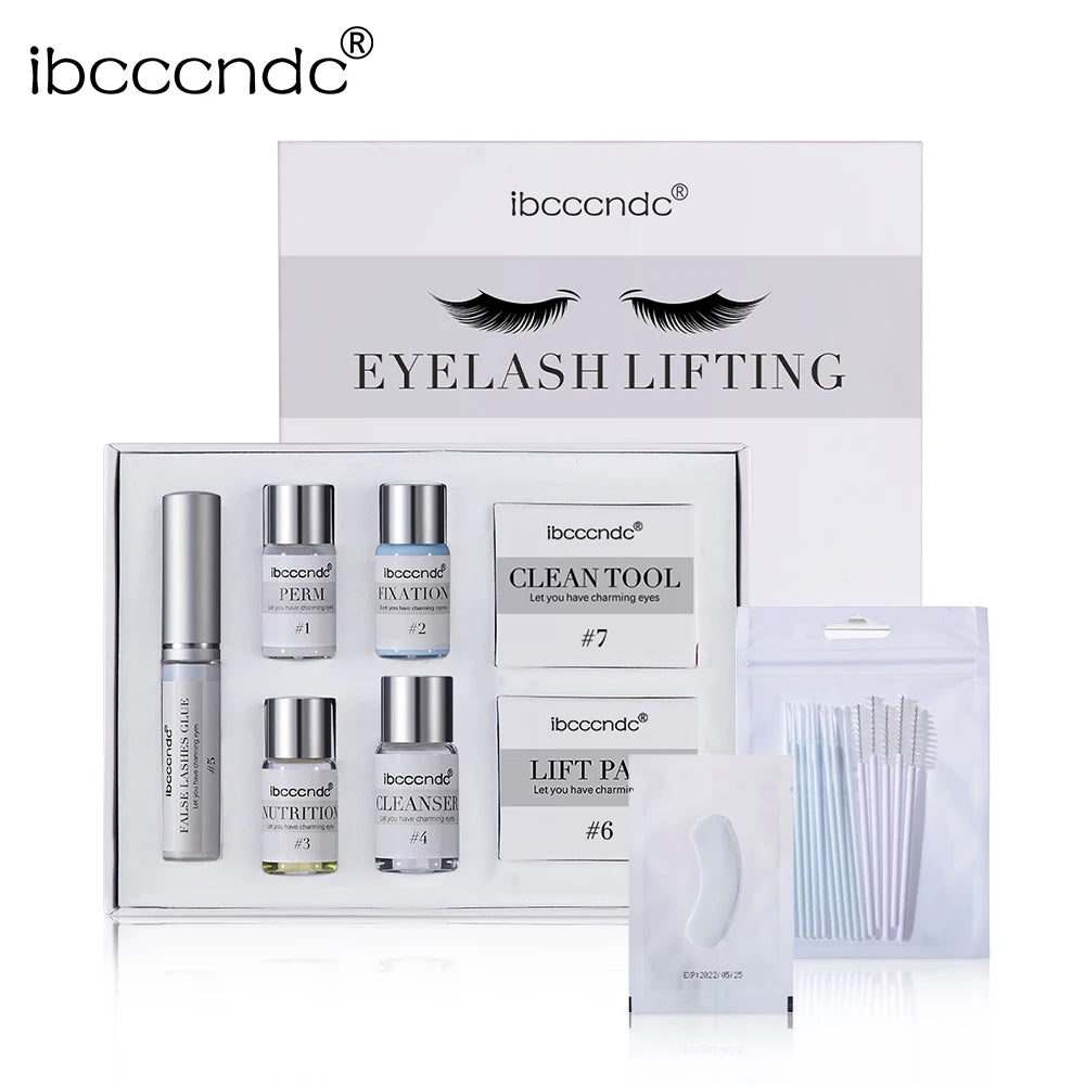 Showlu Smart General eyebrow lamination kit with brushes and tools for professional brow styling and shaping.