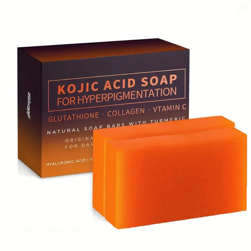 Handmade Kojic Acid Soap by Showlu Fashion Store with natural brightening and exfoliating features for smooth, moisturized skin
