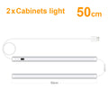 Showlu Smart General CHNAITEKE motion sensor LED light mounted on wall, showing sleek design and sensor area for automatic lighting.