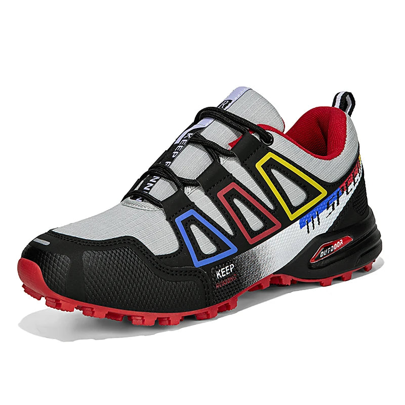 Women's waterproof hiking shoes from Showlu Fashion Store, designed for outdoor sports, walking, running, and cycling.