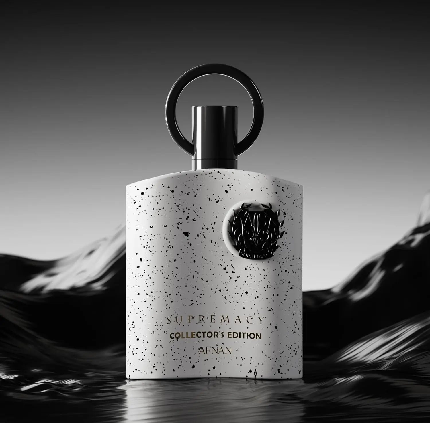 A 3.4 oz bottle of Afnan Supremacy Collector's Edition men's Eau De Parfum showcasing elegant packaging and fragrance.