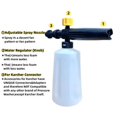 Pressure Washer Foam Bottle