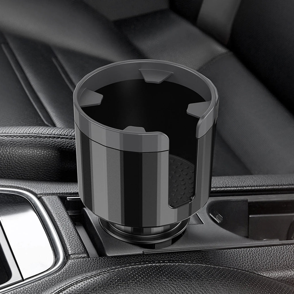 Showlu Smart General car cup holder expander fitting into vehicle cup holder, providing extra space for drinks and small items.