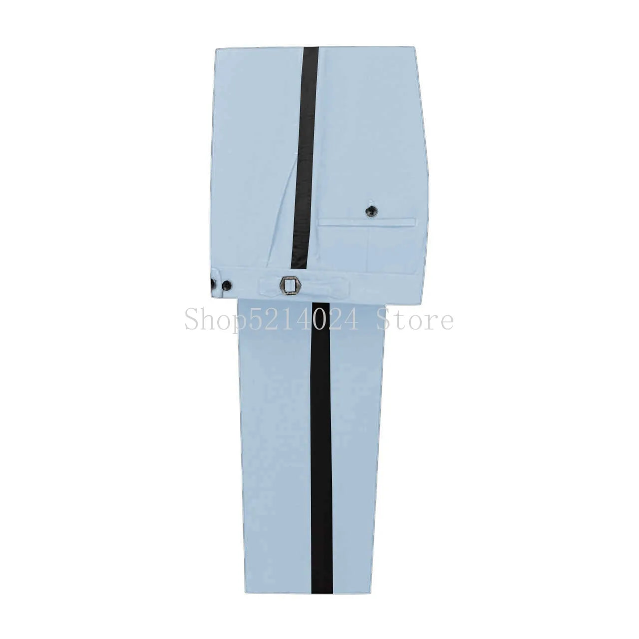 Formal men's business trousers by Showlu Fashion, regular and tall fit tuxedo pants for groom, party, or prom events.