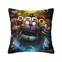 Five N Ights At Freddy's FNAF Square Pillowcase Pillow Cover Cushion Zip Decorative Comfort Throw Pillow For Home Sofa