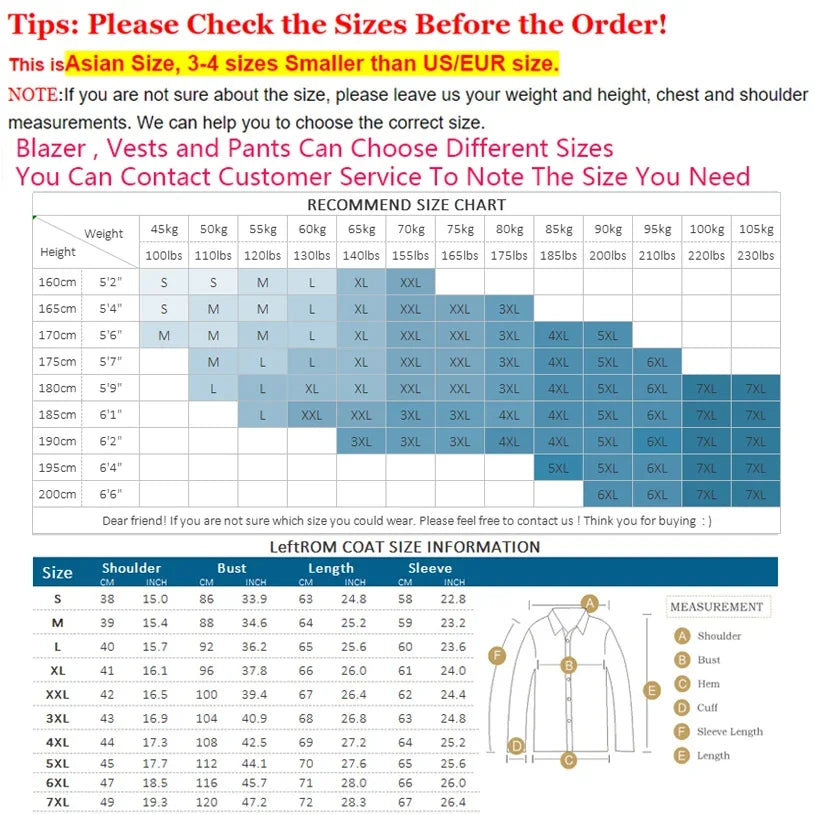 S-7XL (Jacket+Vest+Pants) Fashion Boutique Lattice Formal Business Mens Suit 3Pcs Set Groom Wedding Dress Plaid Suit Show Stage SHOWLU FASHION STORE