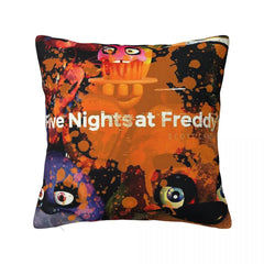 Five N Ights At Freddy's FNAF Square Pillowcase Pillow Cover Cushion Zip Decorative Comfort Throw Pillow For Home Sofa