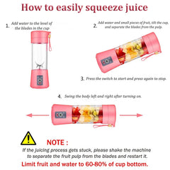 Portable Mini USB Juicer Blender